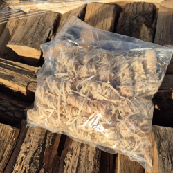 Aanmaakkrullen 1 kg – Natuurlijke Vuurstarters voor Haard & BBQ | Haardhoutheusden