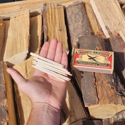 Zwaluw lucifers | doos ca. 45 stuks | Haardhout Heusden