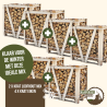 Ideale Mix – 2x Loofhout Mix + 4x Eiken (Strak Gestapeld) | Haardhout Heusden